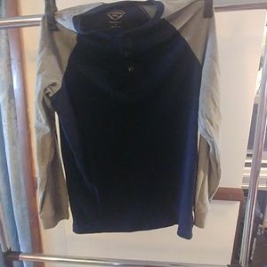 St John's navy blue henley men small